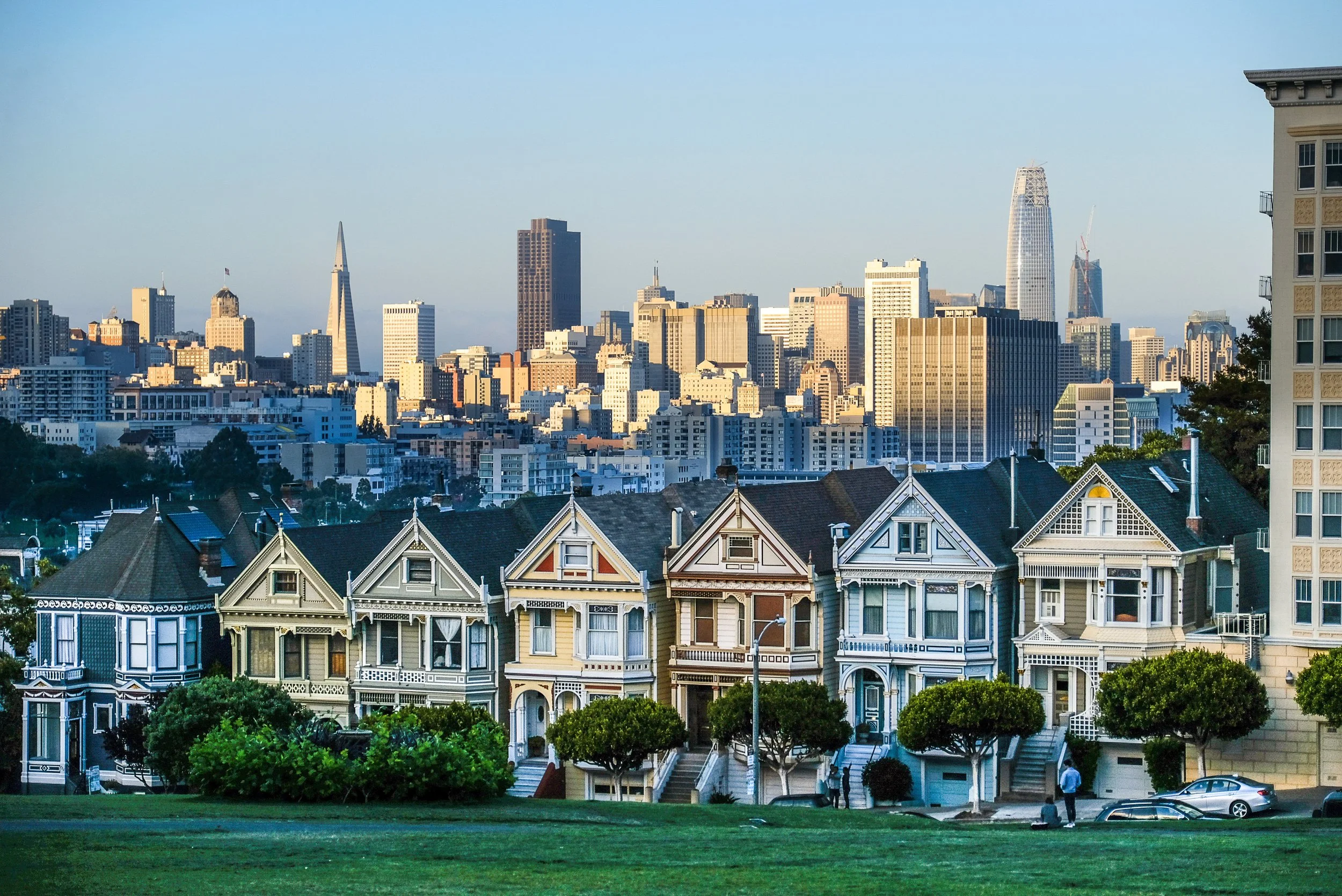 The Painted Ladies at Alamo Square