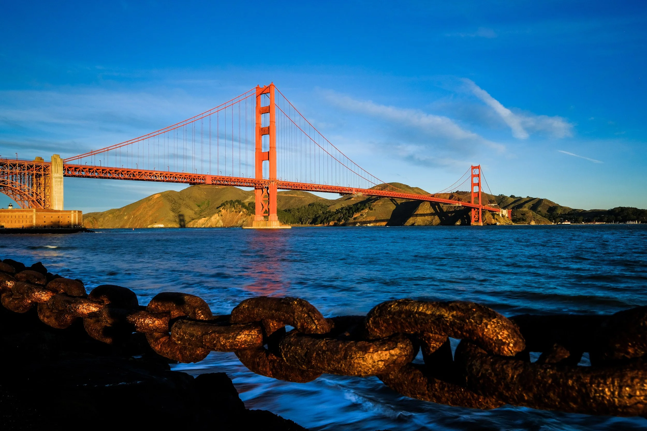 Golden Gate Bridge in the Morning Light