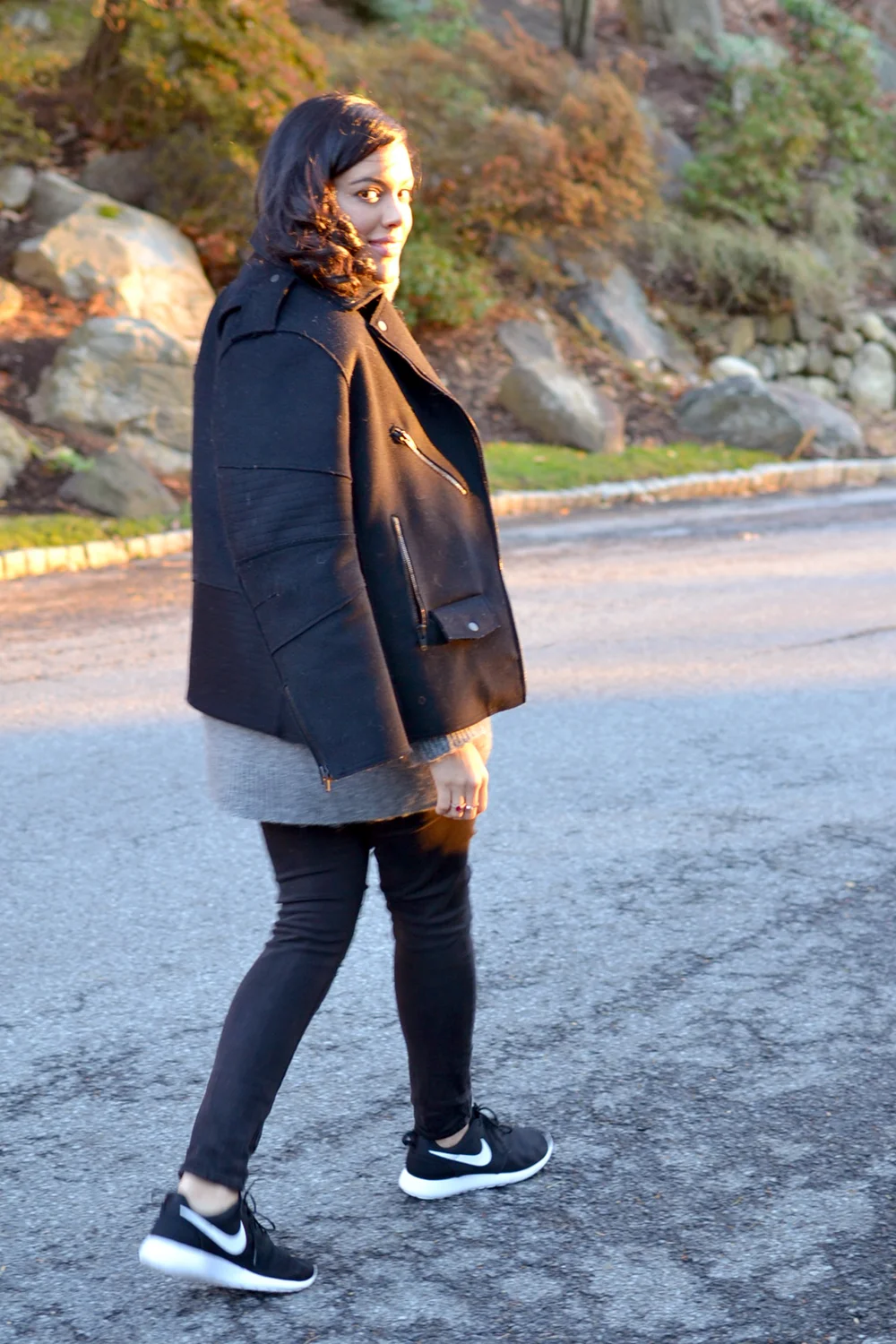 How To Wear Alexander Wang X H M Wool Biker Jacket Style Operator