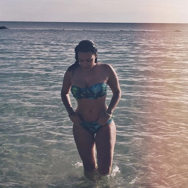 went for a dip at Playa Minitas // my favorite place