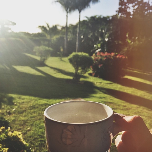 peaceful mornings in paradise