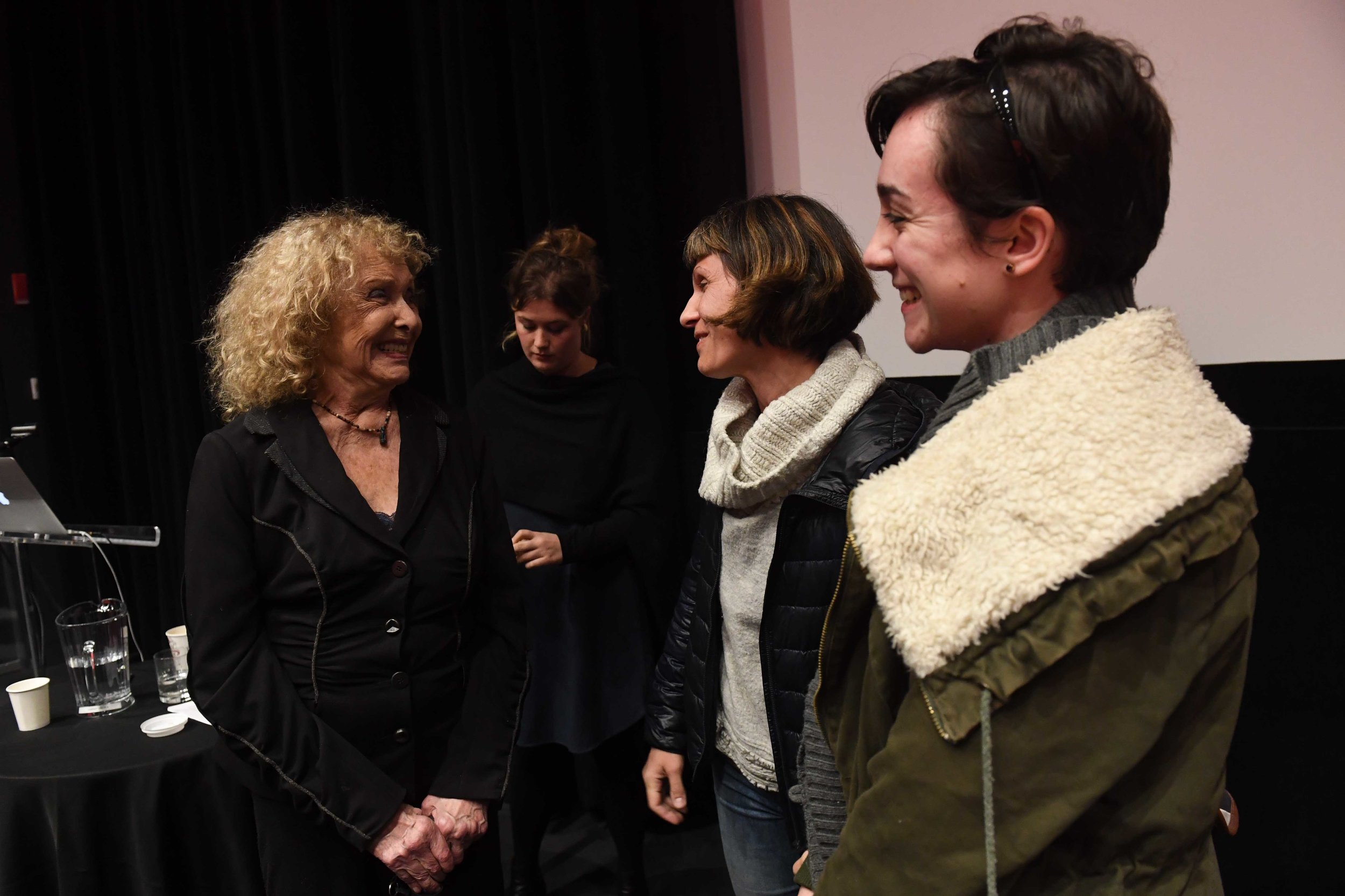  Carolee Schneemann and guests, November 9, 2017,  Lenfest Center for the Arts 
