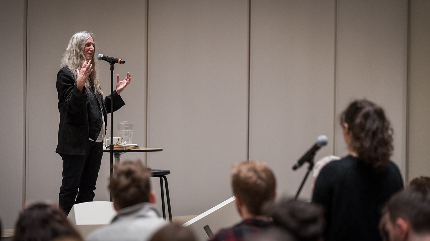  Patti Smith presents her book  Devotion , February 1, 2018, Lenfest Center for the Arts.  