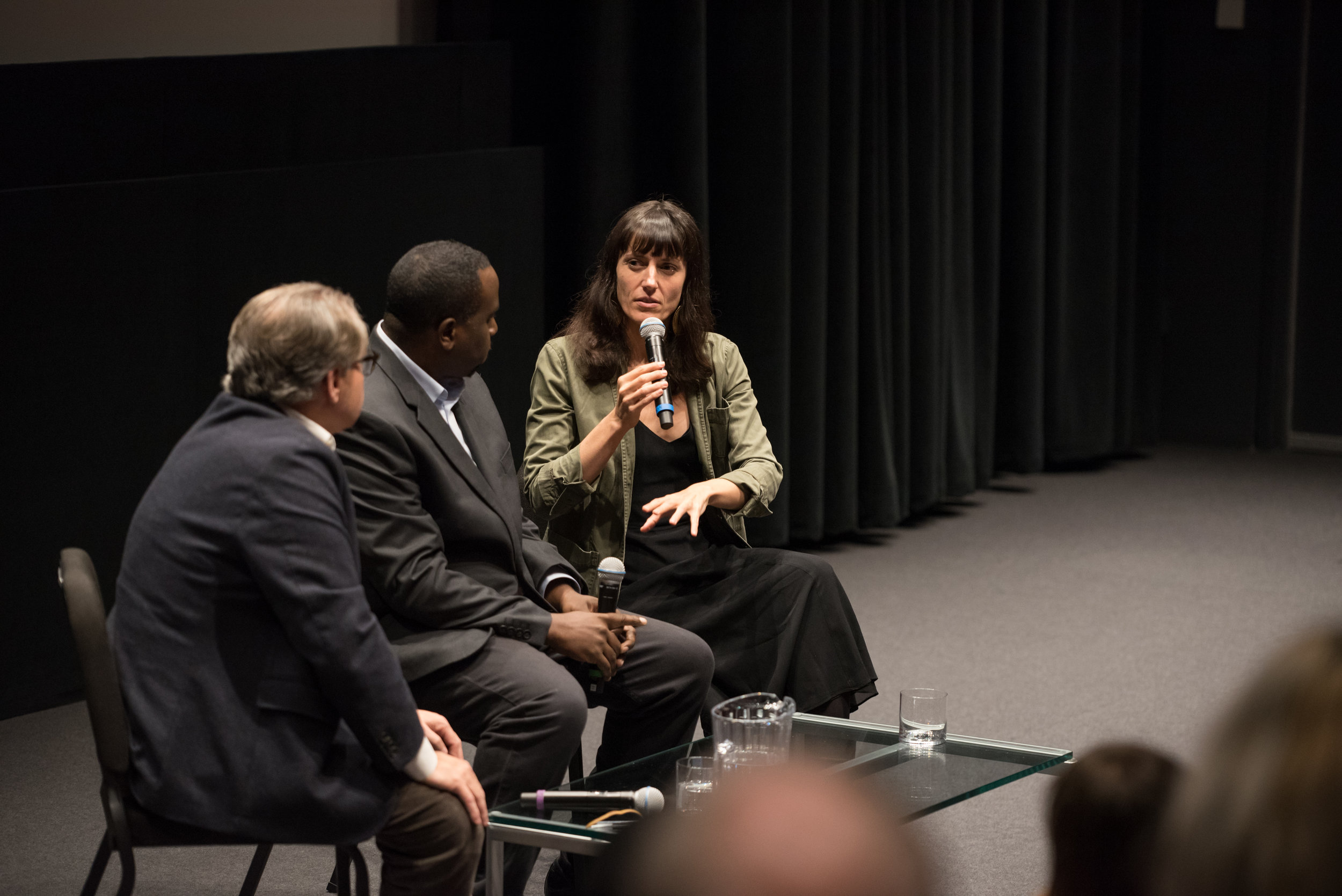  Astra Taylor discusses  What is Democracy?  with Nicholas Lemann and Chenjerai Kumanyika, November 1, 2018, Lenfest Center for the Arts. 