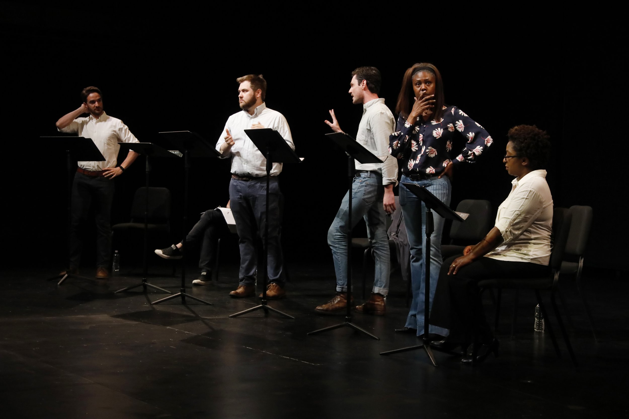 Reading of “You Shall Love” by Pablo Manzi, 2019. Photo by Michael Divito.  