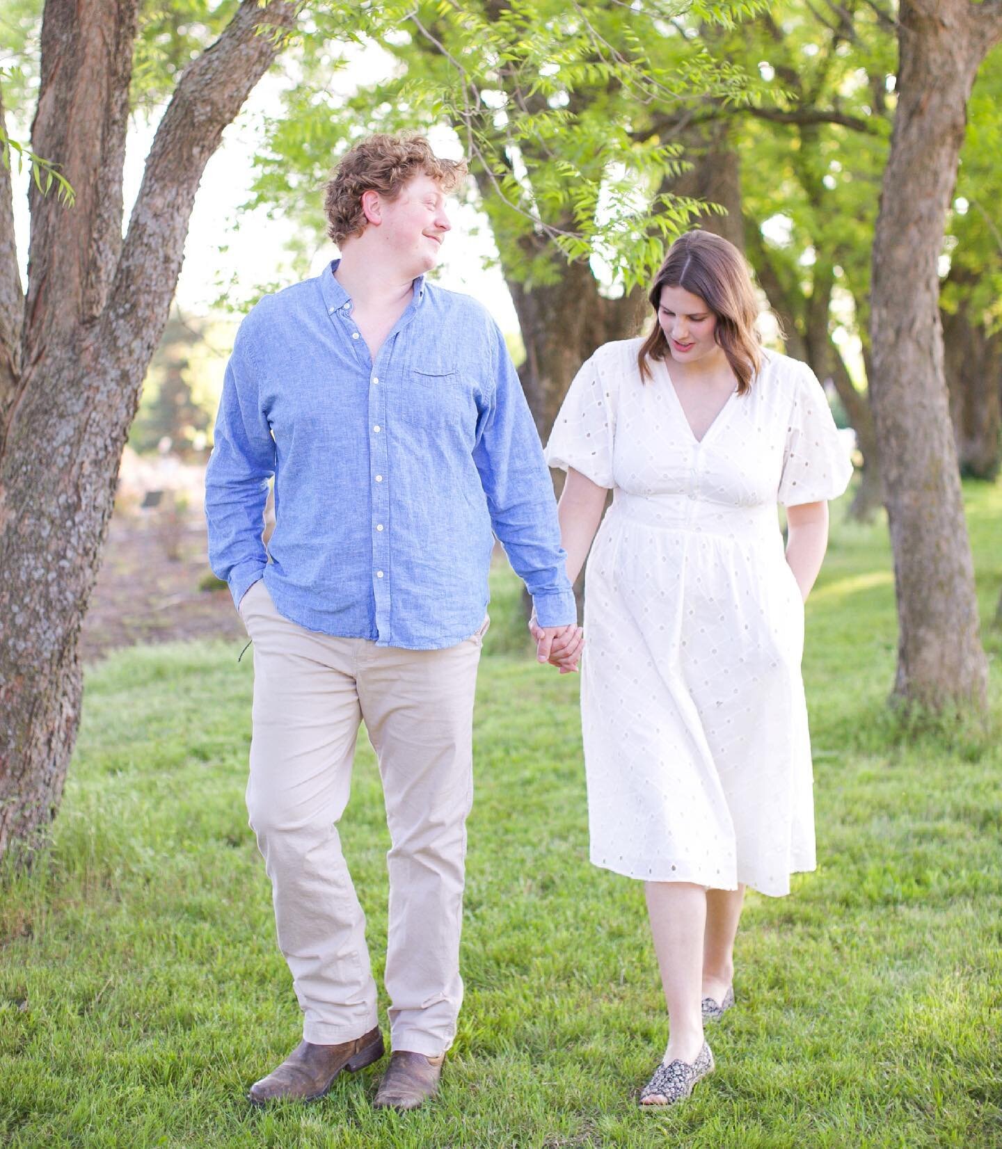 Hannah and Nathan walking into parenthood! #buckleup 🤍 #congratulations