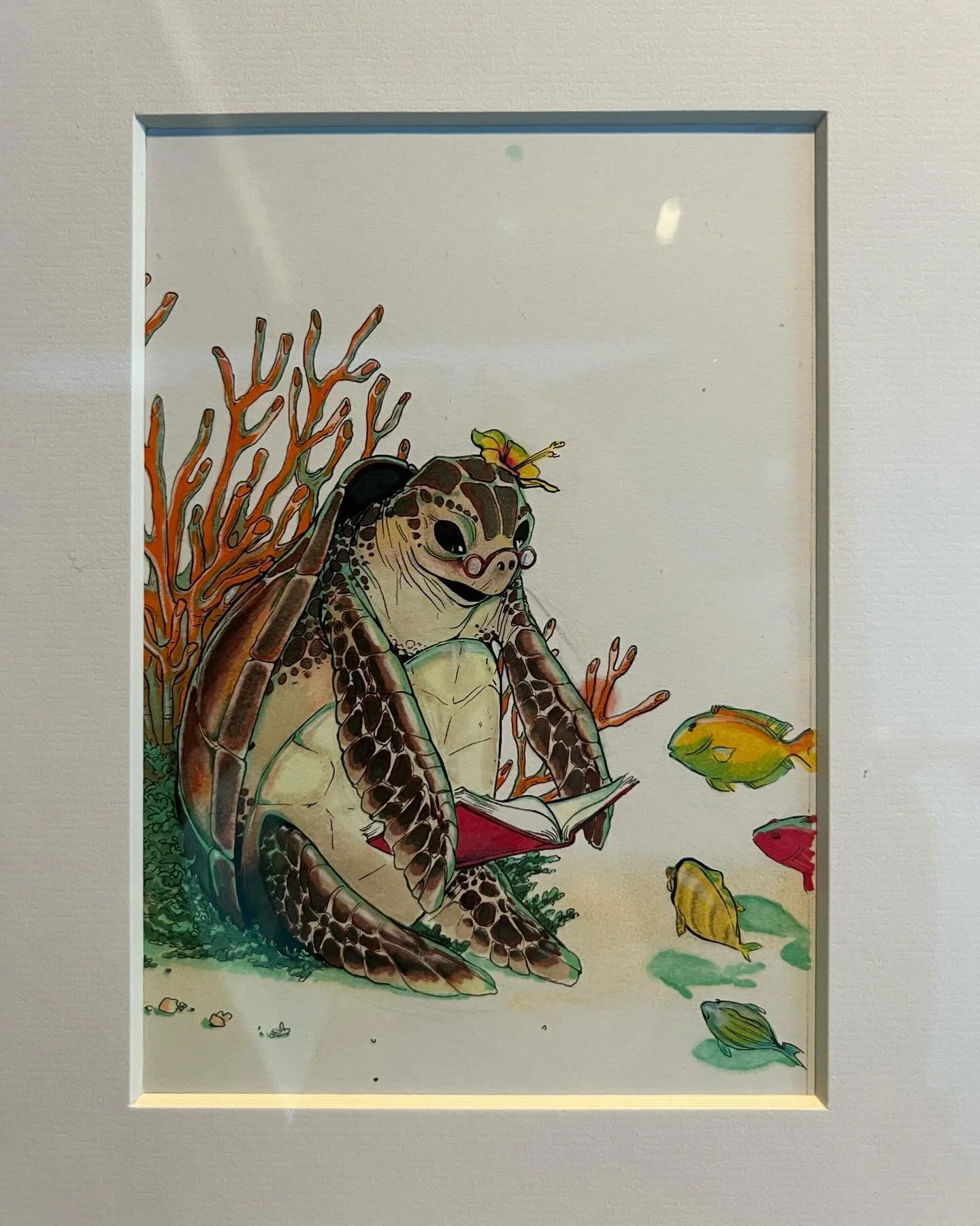 Art piece for the Art of Maui show at Gallery nucleus to help send aid funds
