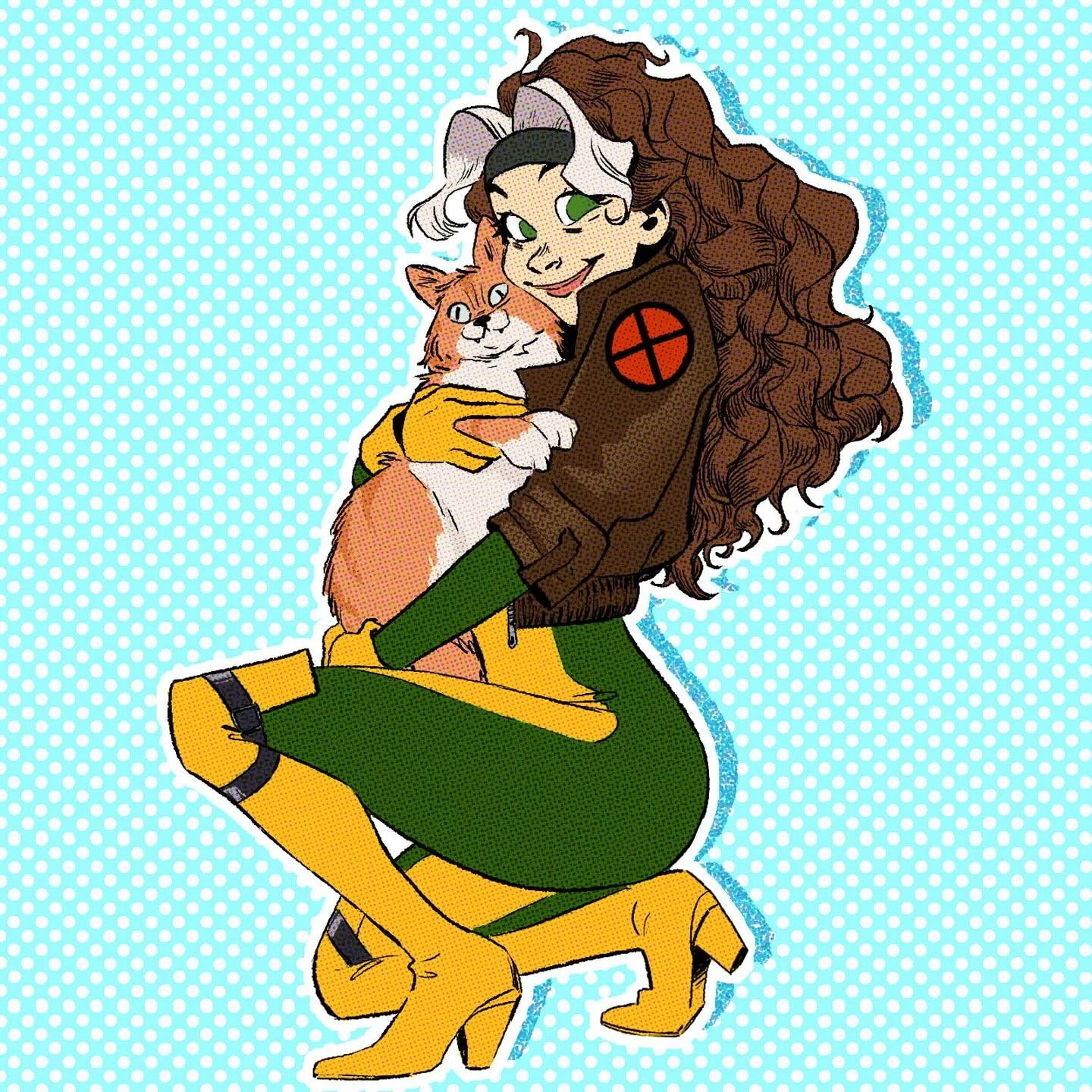 &ldquo;You look nervous as a long-tailed cat in a room full of rocking chairs.&rdquo; - my X-men crush, Rogue