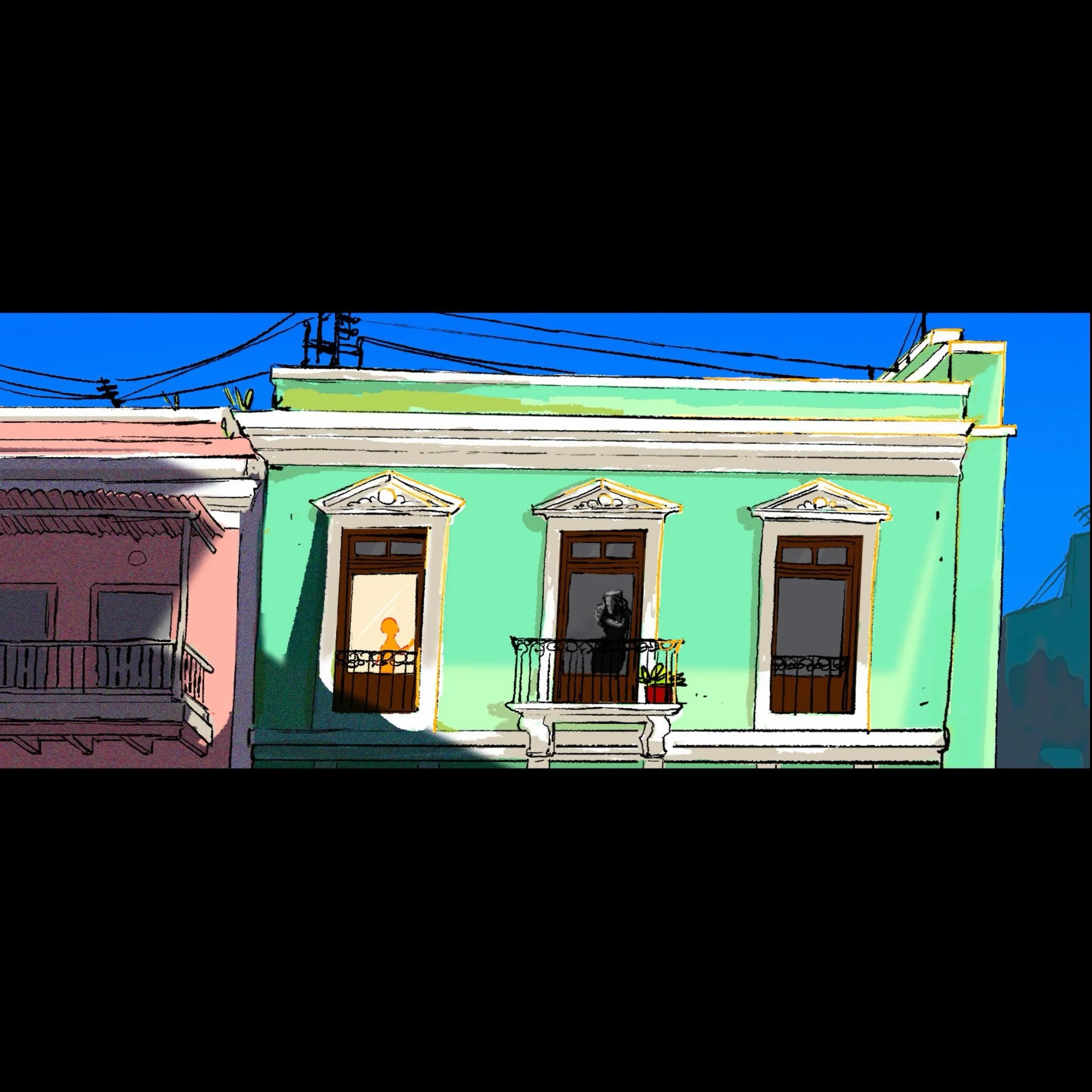 A little color Beat Board from the short