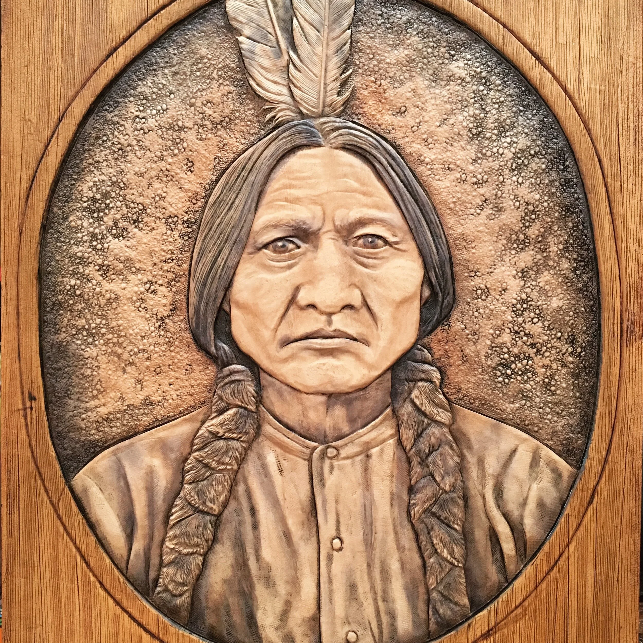 Tooling Realistic Portraits - Sitting Bull