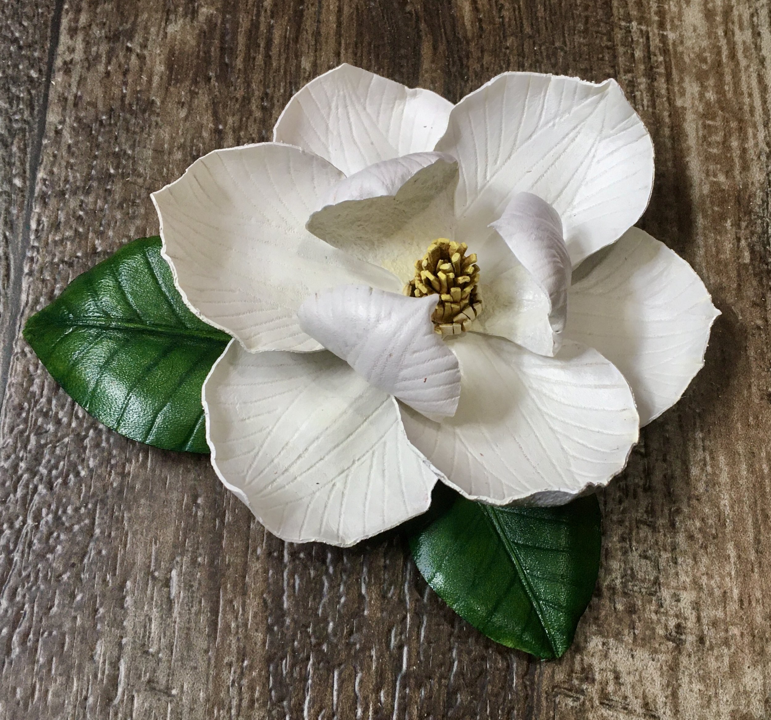 3-D Leather Magnolia (IFOLG)