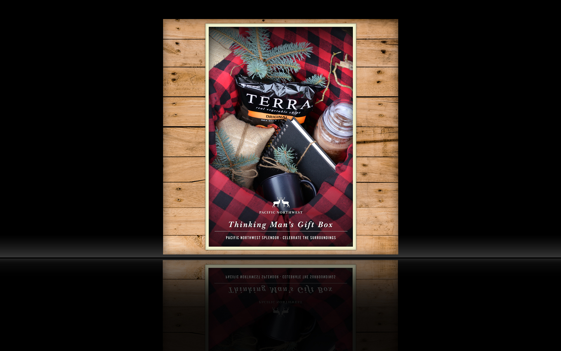 Pacific Northwest Thinking Man's Gift Basket