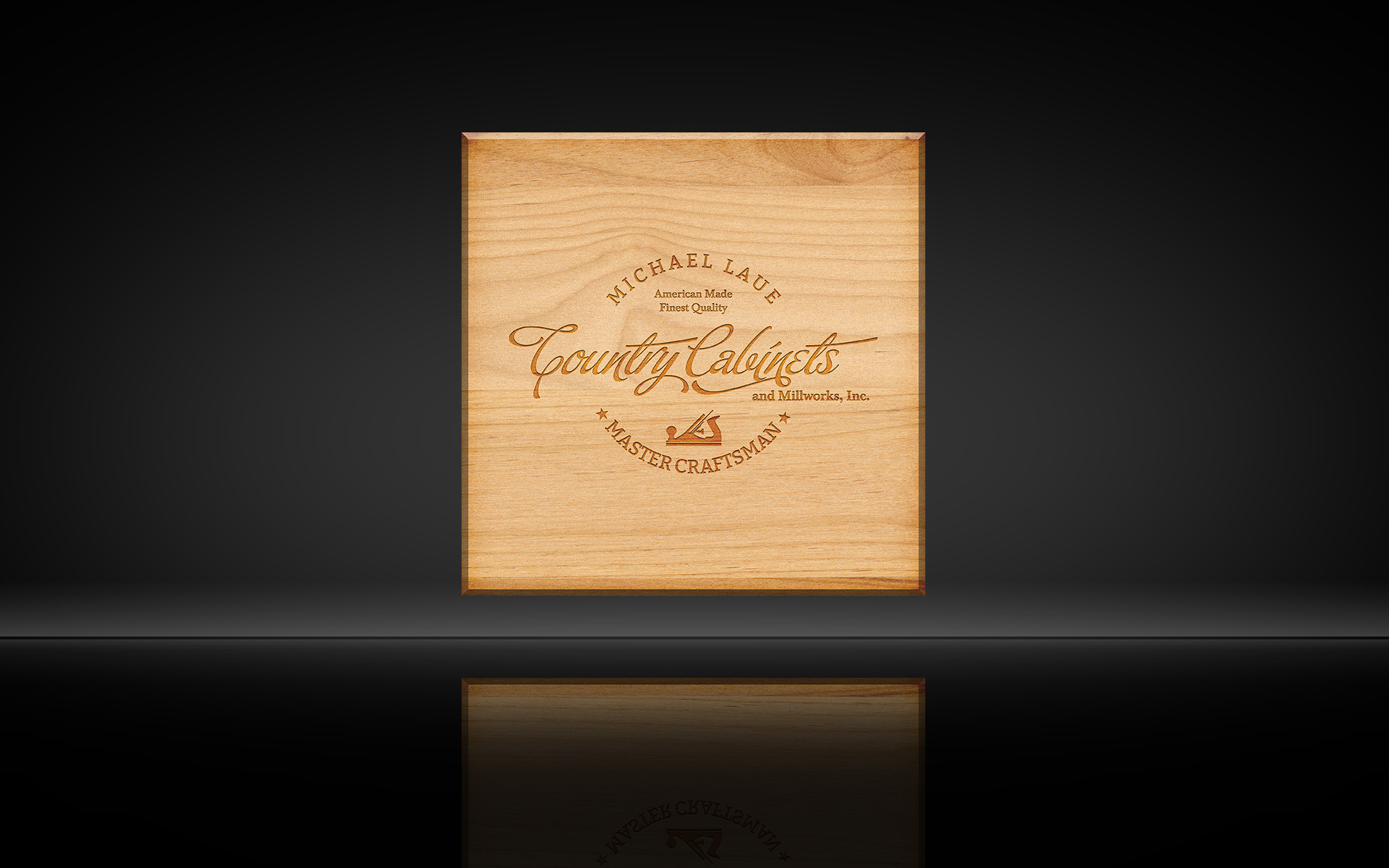 Michael Laue Country Cabinets and Millwork Logo
