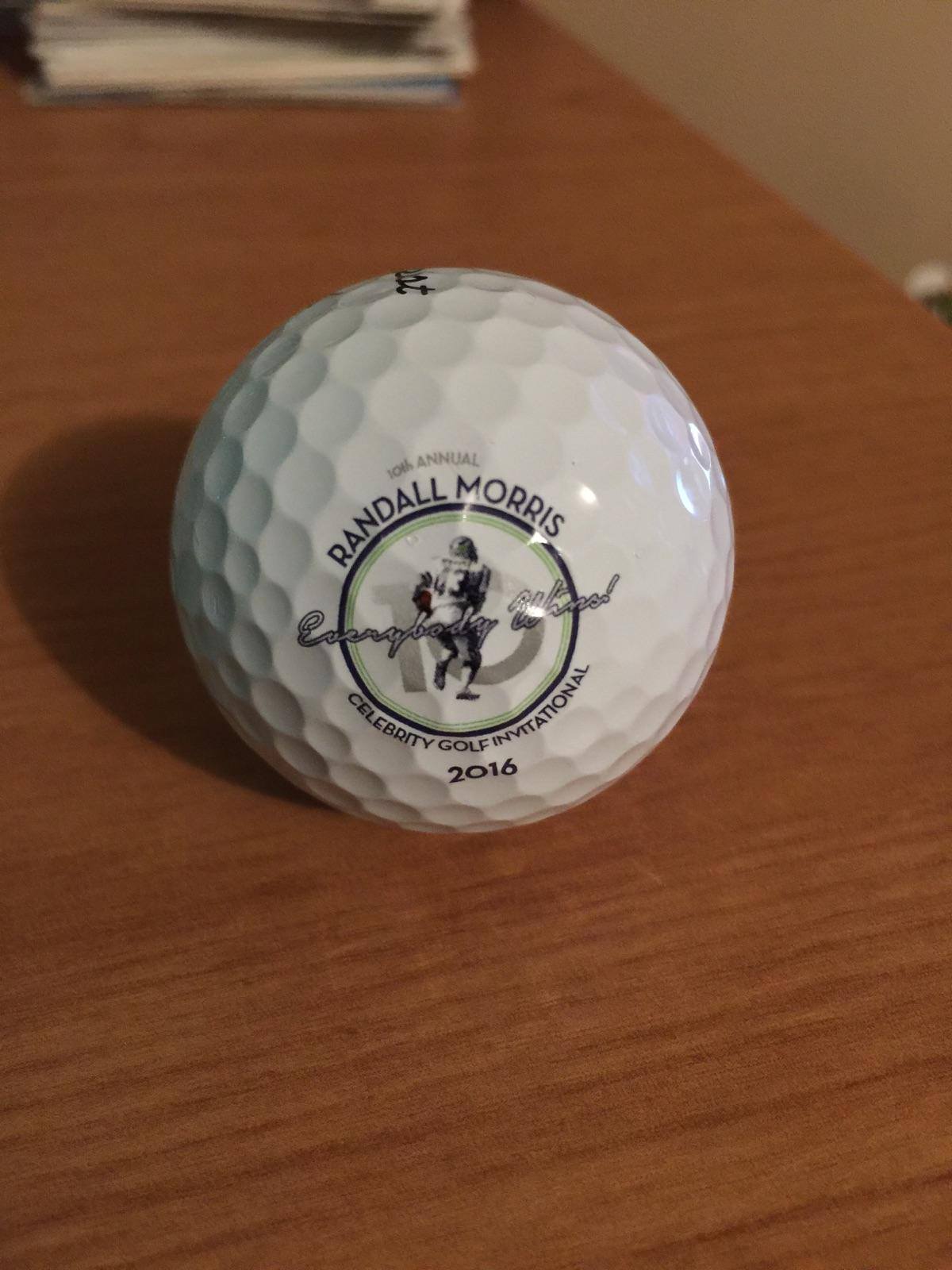 Randall Morris Celebrity Golf Invitational Logo and Golf Ball