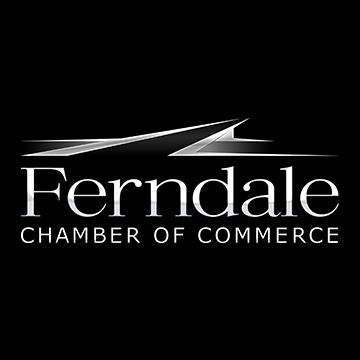 Ferndale Chamber of Commerce [at 20 72] Logo in Silver Black and White [not our work] Brand G Creative 10 NOV 2017.jpg