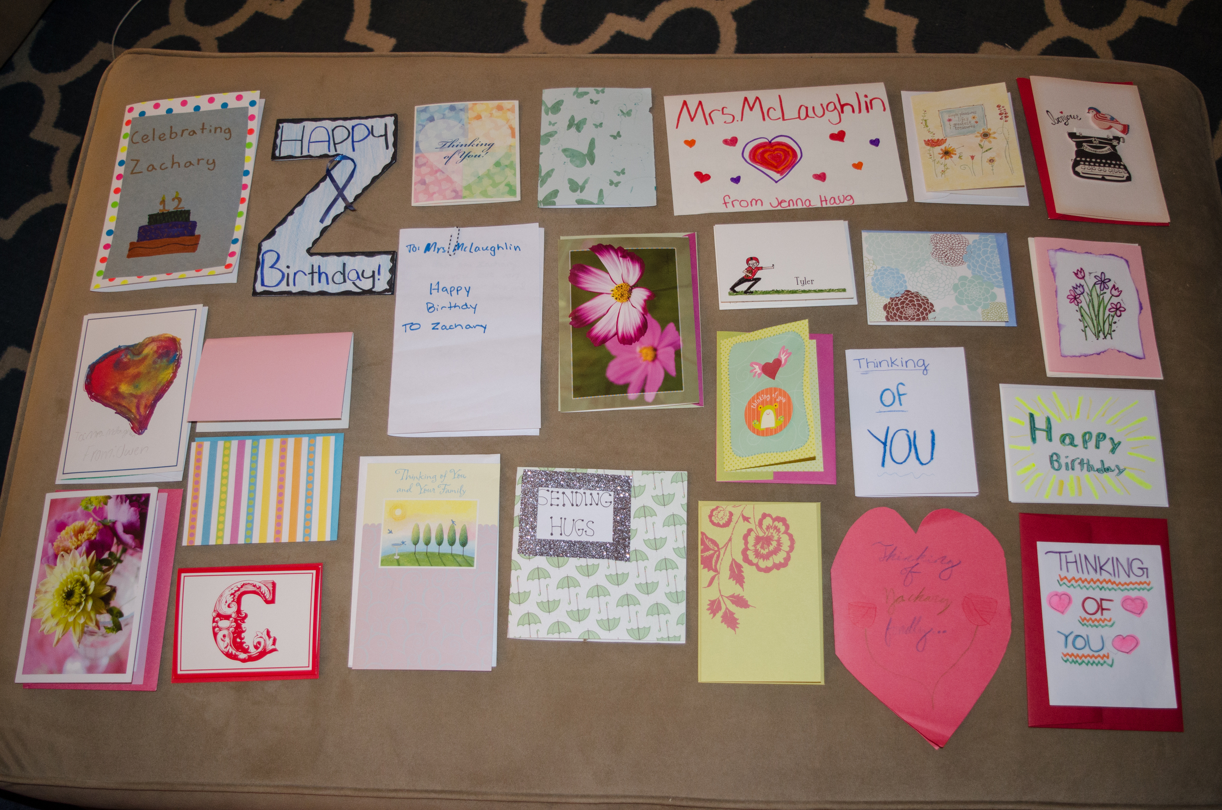 Cards from my class.