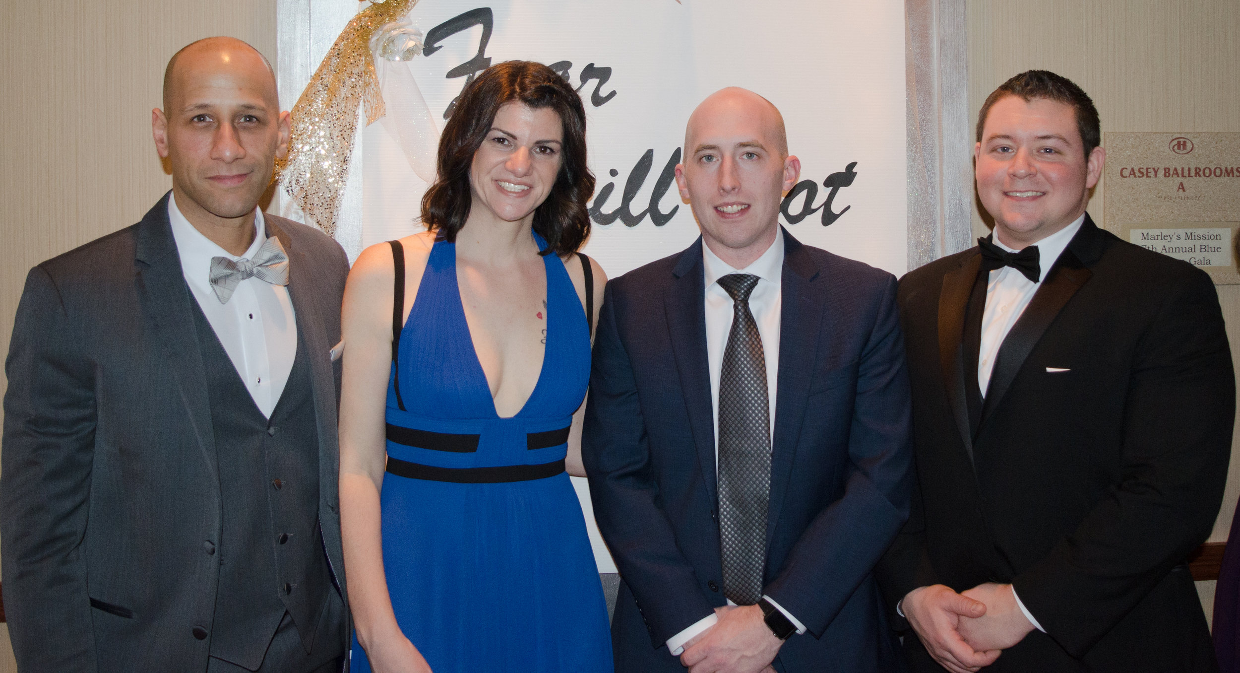 Tony Shields, Chrissy McLaughlin, Eric Lindsay, Scott Benzeleski (Not pictured, Dan Schaufler)