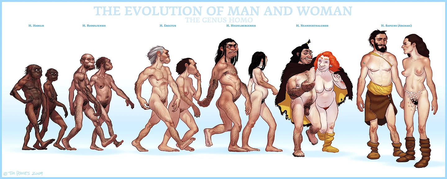 The ascent of man and woman