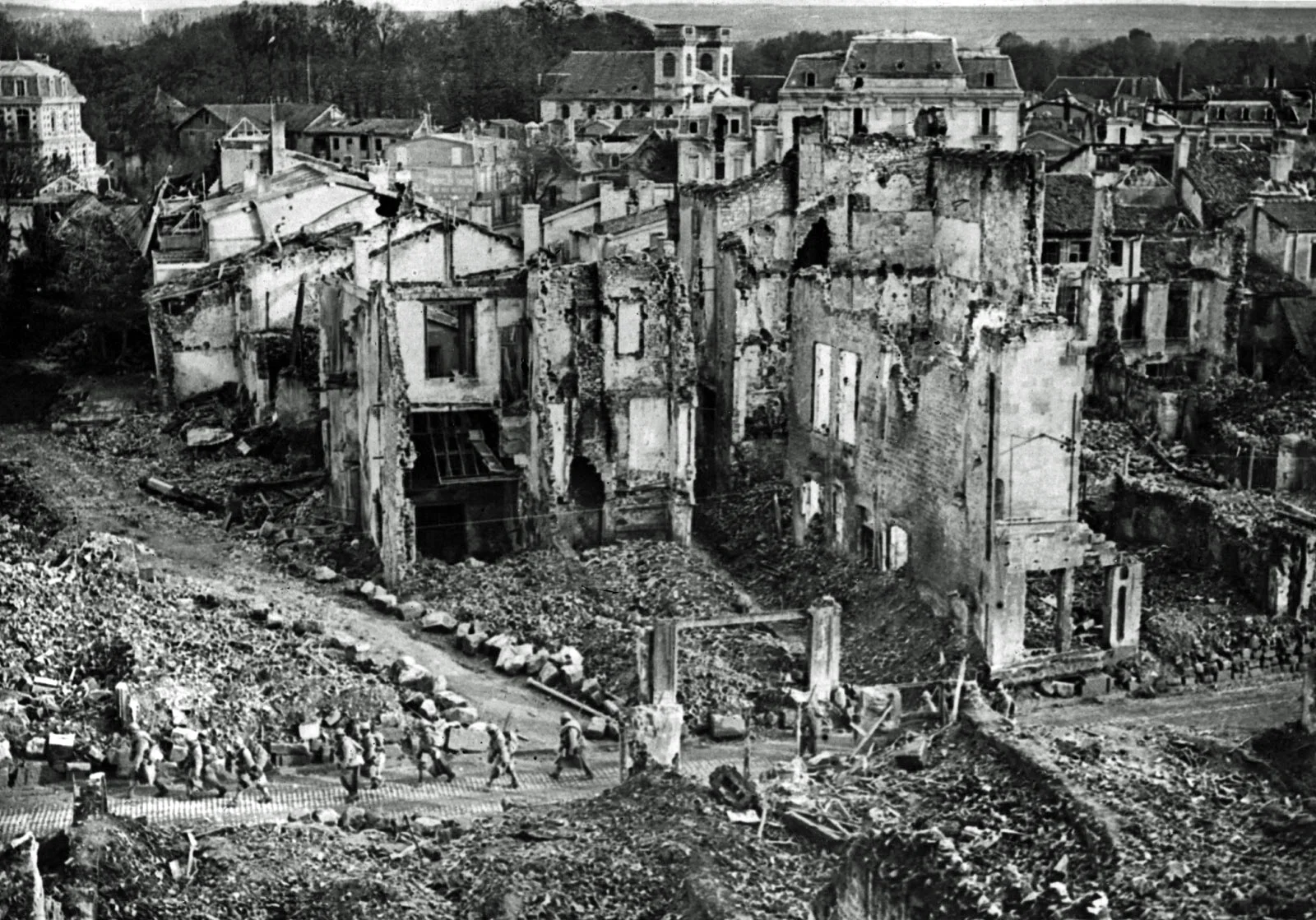 World War One destruction