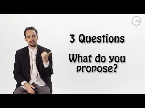 Three Questions: What do you propose? by Peter Joseph | The Zeitgeist Movement (Copy)
