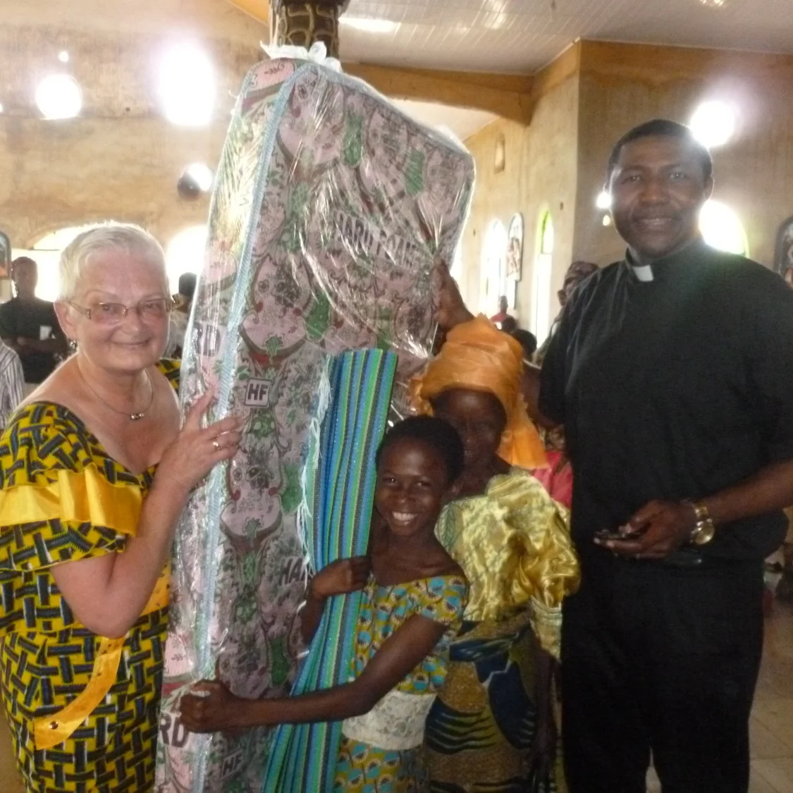 Matratzen für die Patenkinder