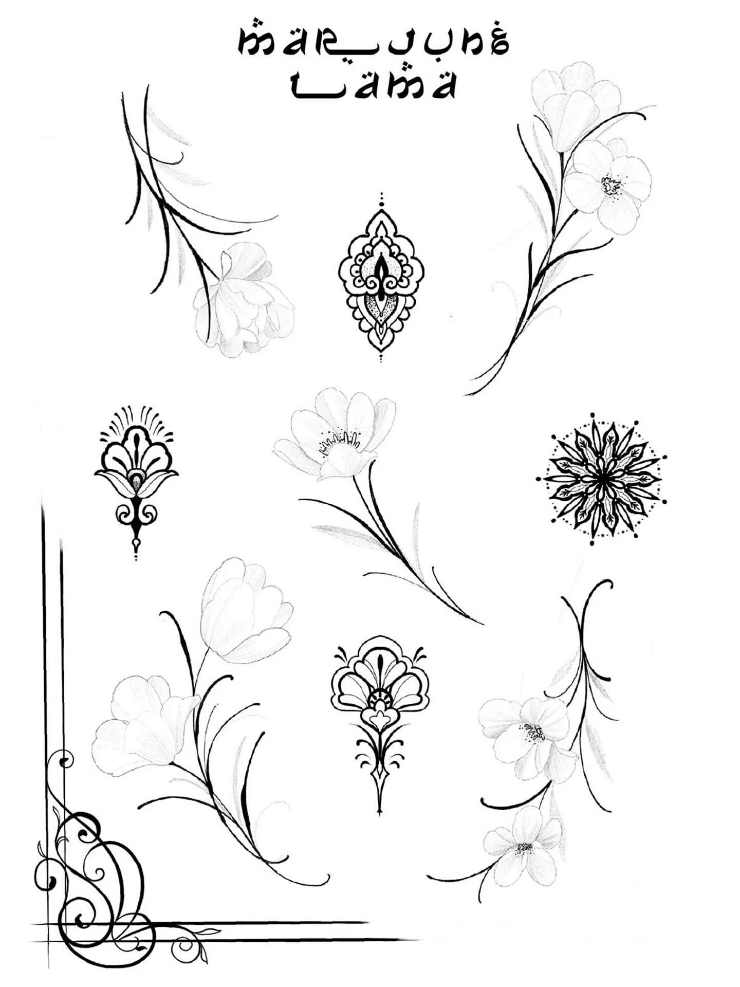 Tattoo flash by @marjunglm ✨🌝🐰

Come choose a tattoo from this sheet or from many more designs at our Mid-Autumn Flash Day happening on the 5th of October Sunday. We are taking walk up tattoos in the shop all day from 11am. Custom work is also welc