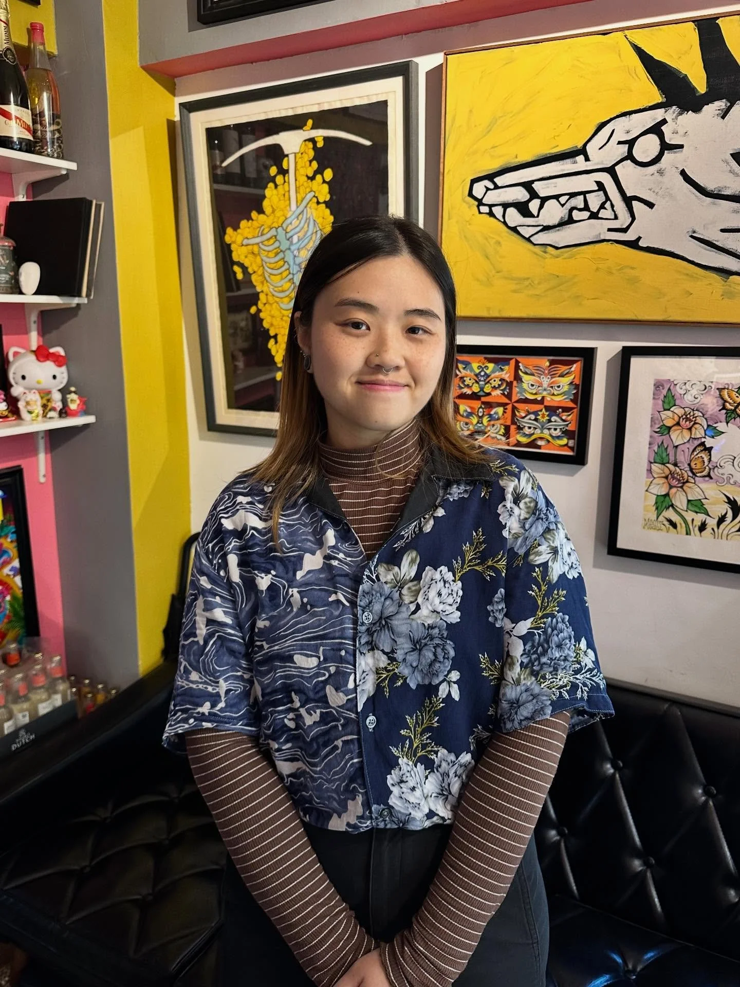 Welcome to Star Crossed, Sammi Choi! 📣💥 Sammi does cool, fun, bold traditional tattoos. Please check her work and profile, and send her a DM directly to make an appointment. Trad is rad! We&rsquo;re happy to have her in the shop 🥳🫶