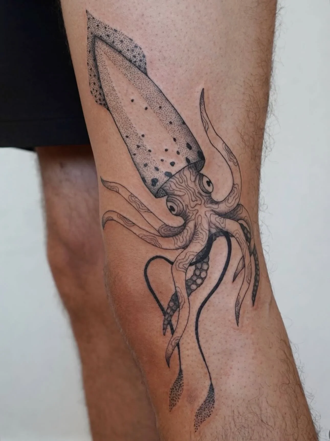 @yahelkfirtattoos is back in the shop this month 🦑🦑🦑 book in your appointment via DM or WhatsApp!
