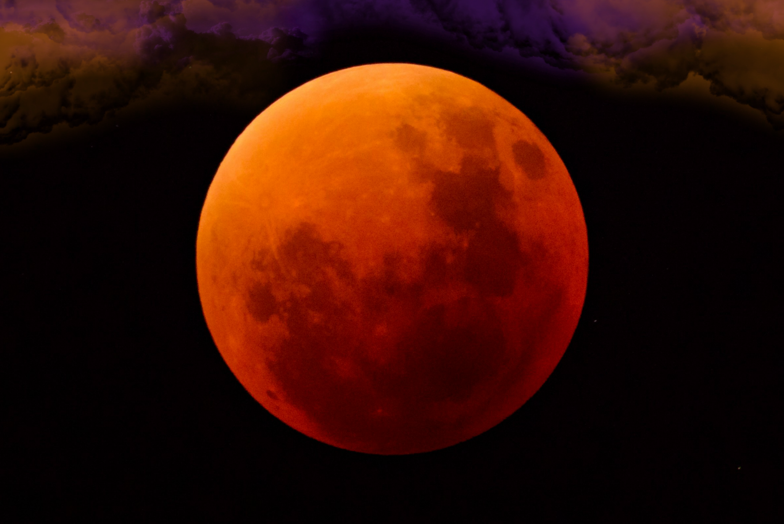 The Blood Moon . ‘ I’ve Been Howling At The Moon At Its Glory And I Shall Spoon With Life And Death And In-Between In Alleys, Hallways Sight Unseen