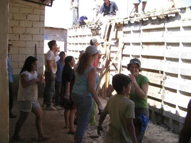Homes from the Heart partnered with Patch Adams to build the clinic.