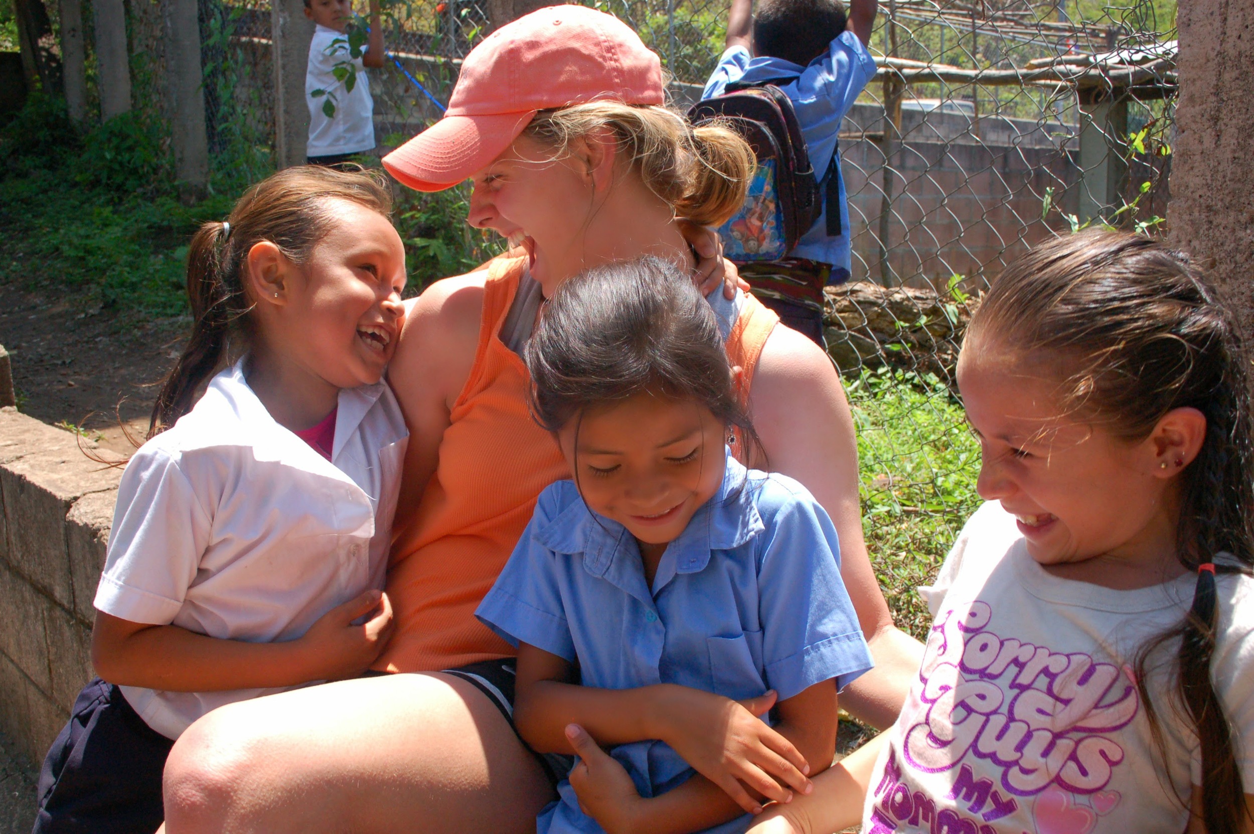 Making friends (photo credit: Jennifer Greene)