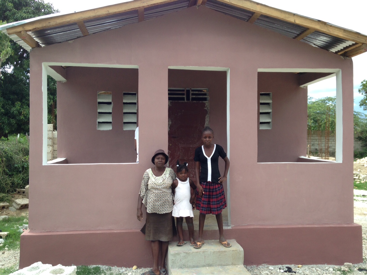 A Homes from the Heart home built in Croix-des-Bouquets.