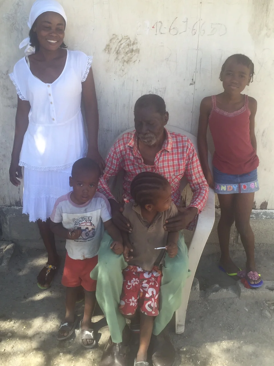   Michael Remy and his family.  