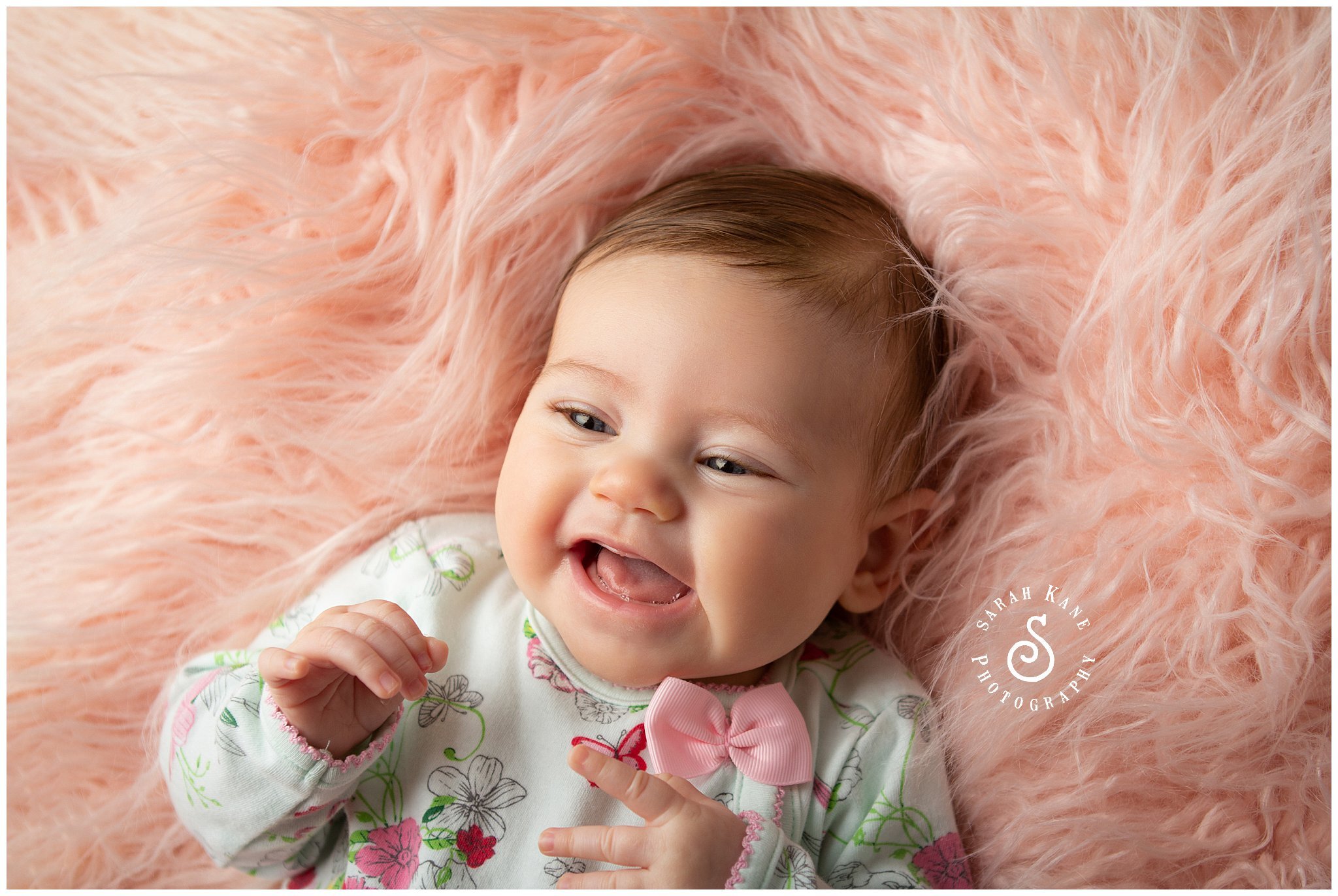 5 months baby girl photoshoot ideas