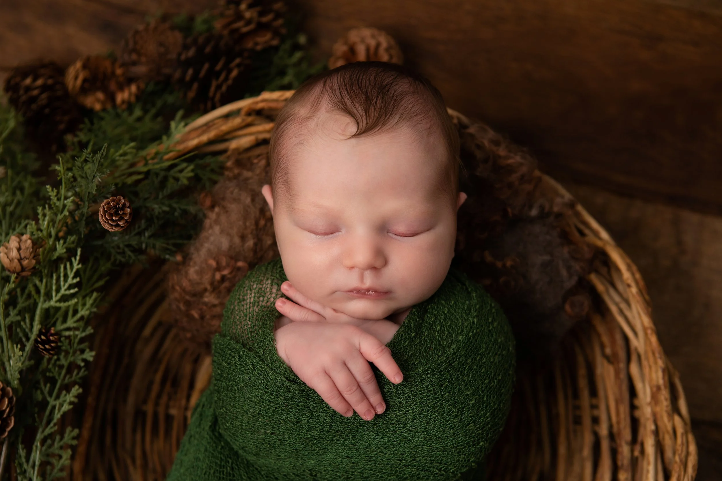 Newborn Studio Photography near Richmond, Virginia |Sarah Kane Photography