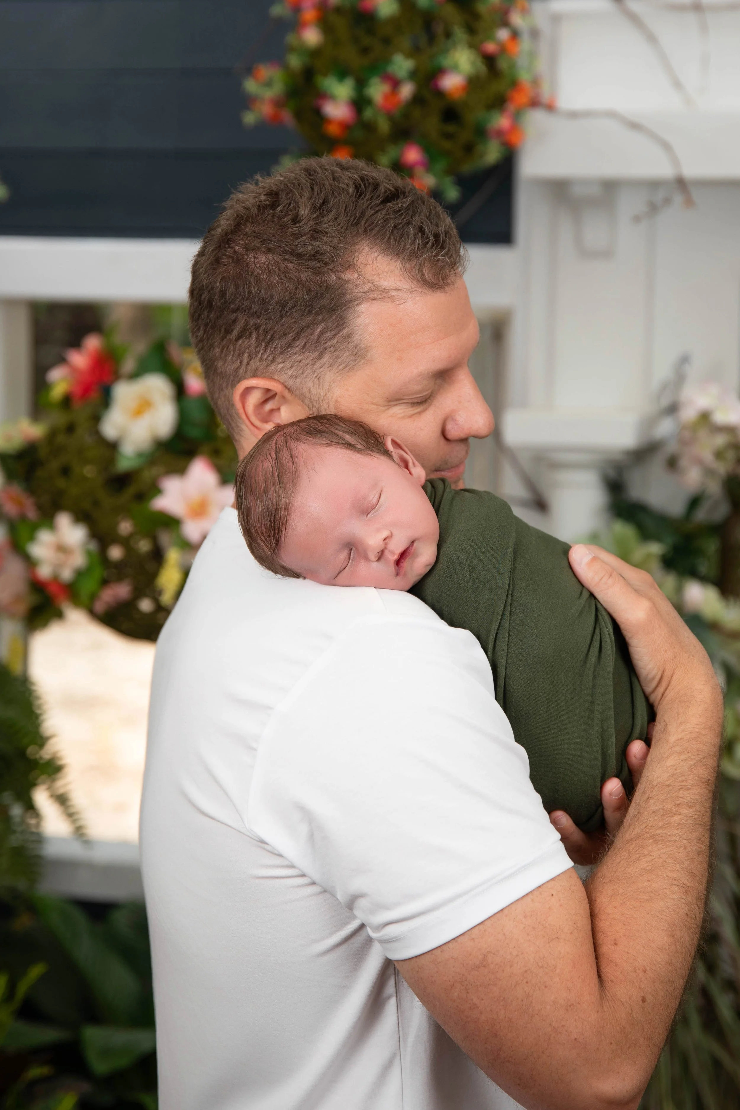 Chesterfield, Virginia's Best Newborn Photographer | Newborn Baby Portraits at the Cottage Green in Richmond, Virginia