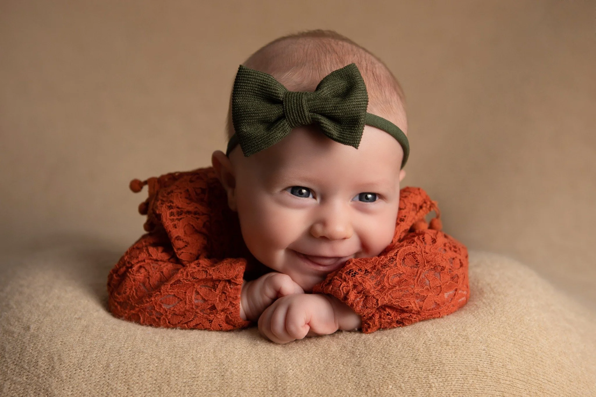 The sweetest little pumpkin is all dressed up for her milestone session 🎃 These precious moments don&rsquo;t last long, let&rsquo;s capture every giggle, grin, and growing milestone together.

📸 Now booking milestone sessions!
-
 #RVAphotographer #