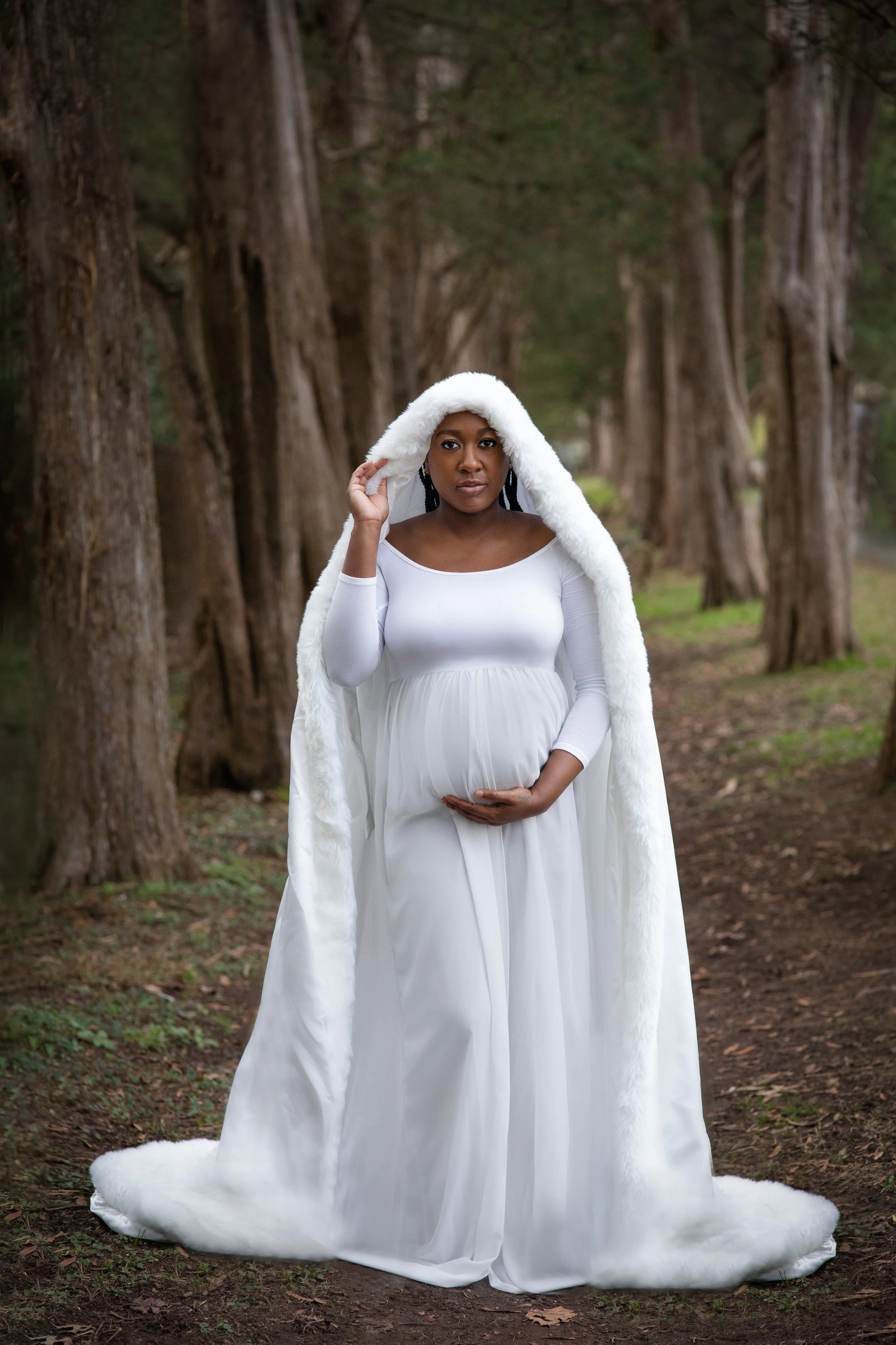 Winter Maternity Session at Maymont Park | Richmond, VA