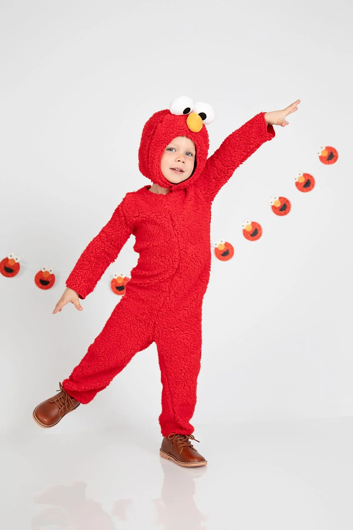 a little boy dressed as Elmo — photographed by Sarah Kane Photography near Richmond VA