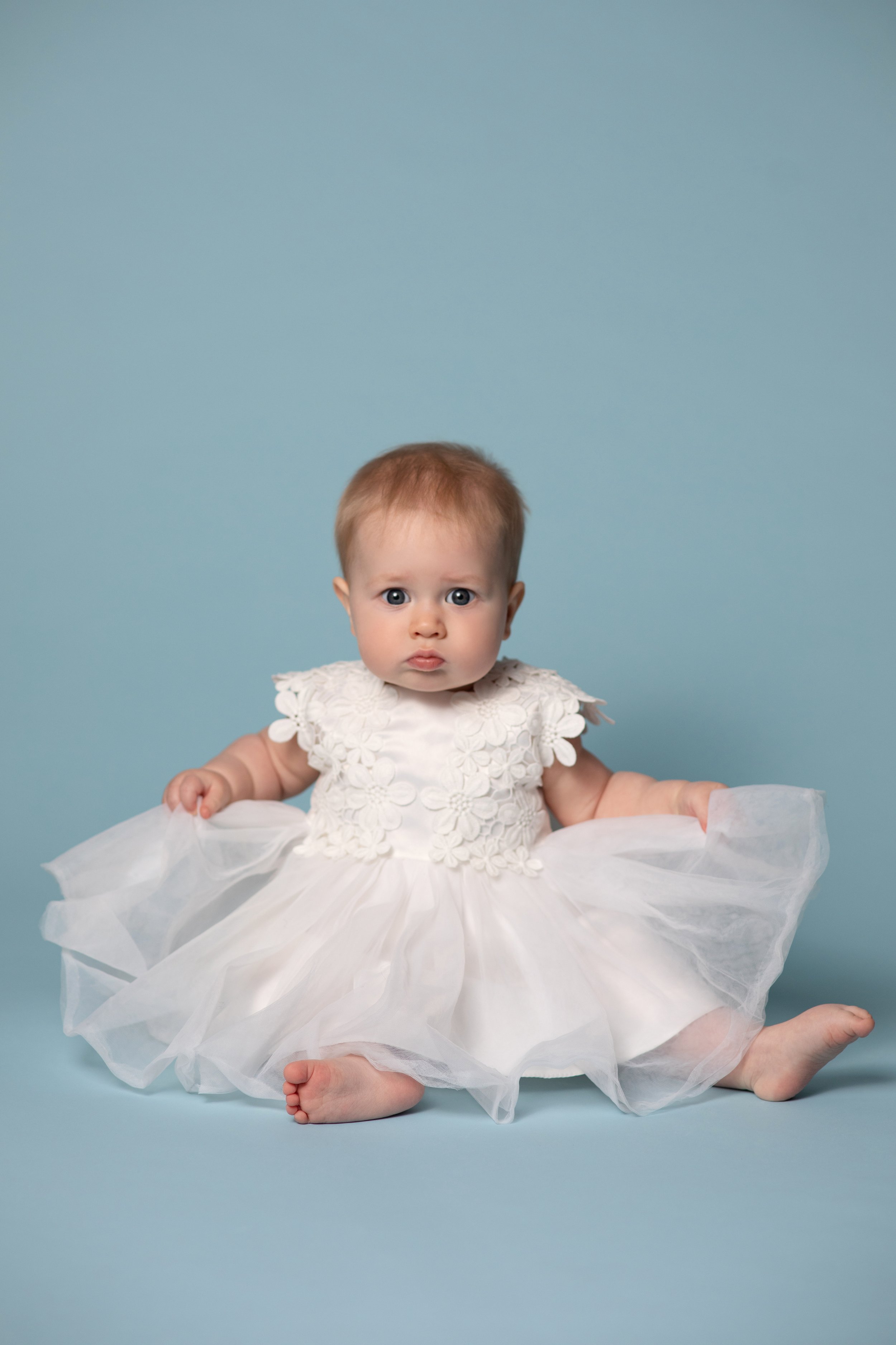 6 Month Baby Portrait Milestone Photography in Chesterfield, Virginia | Richmond VA's Best Children's Photographer