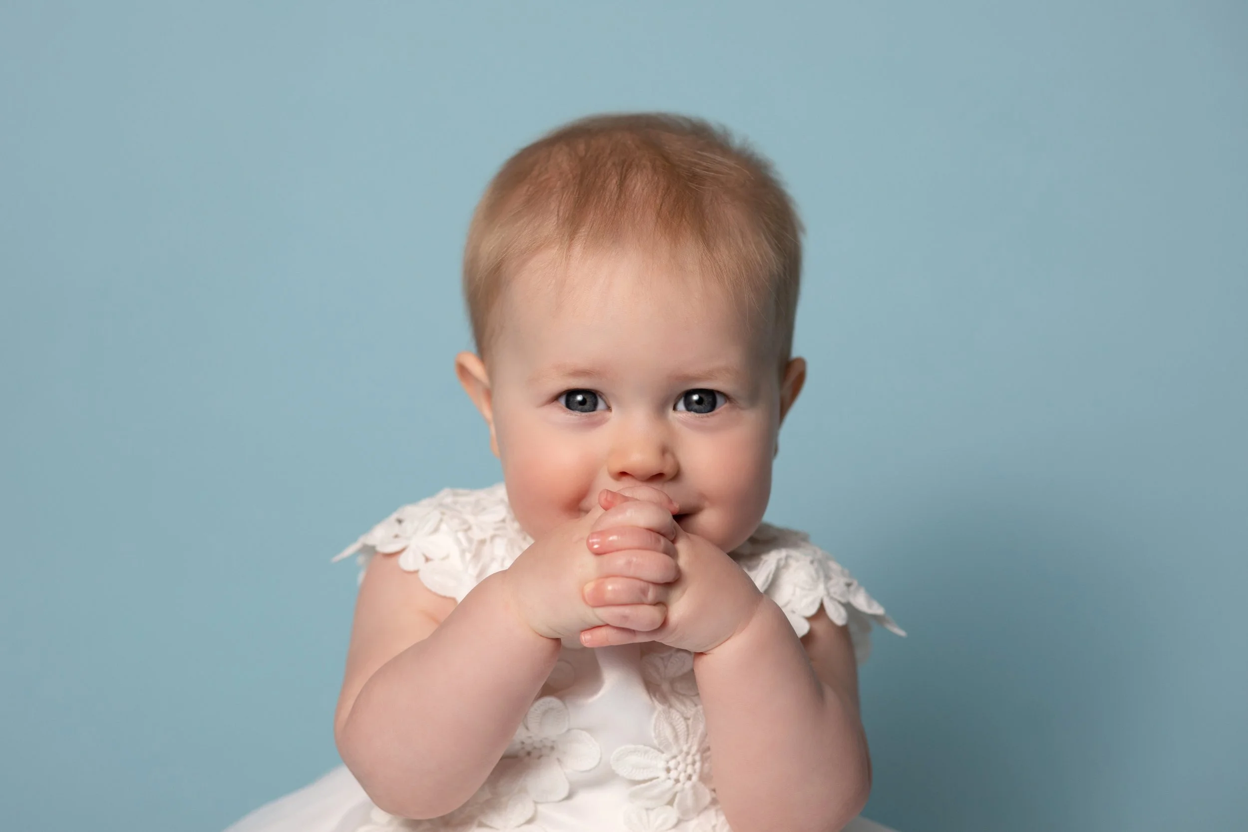 6 Month Baby Portrait Milestone Photography Near Mosley Virginia | Richmond VA's Best Children's Photographer