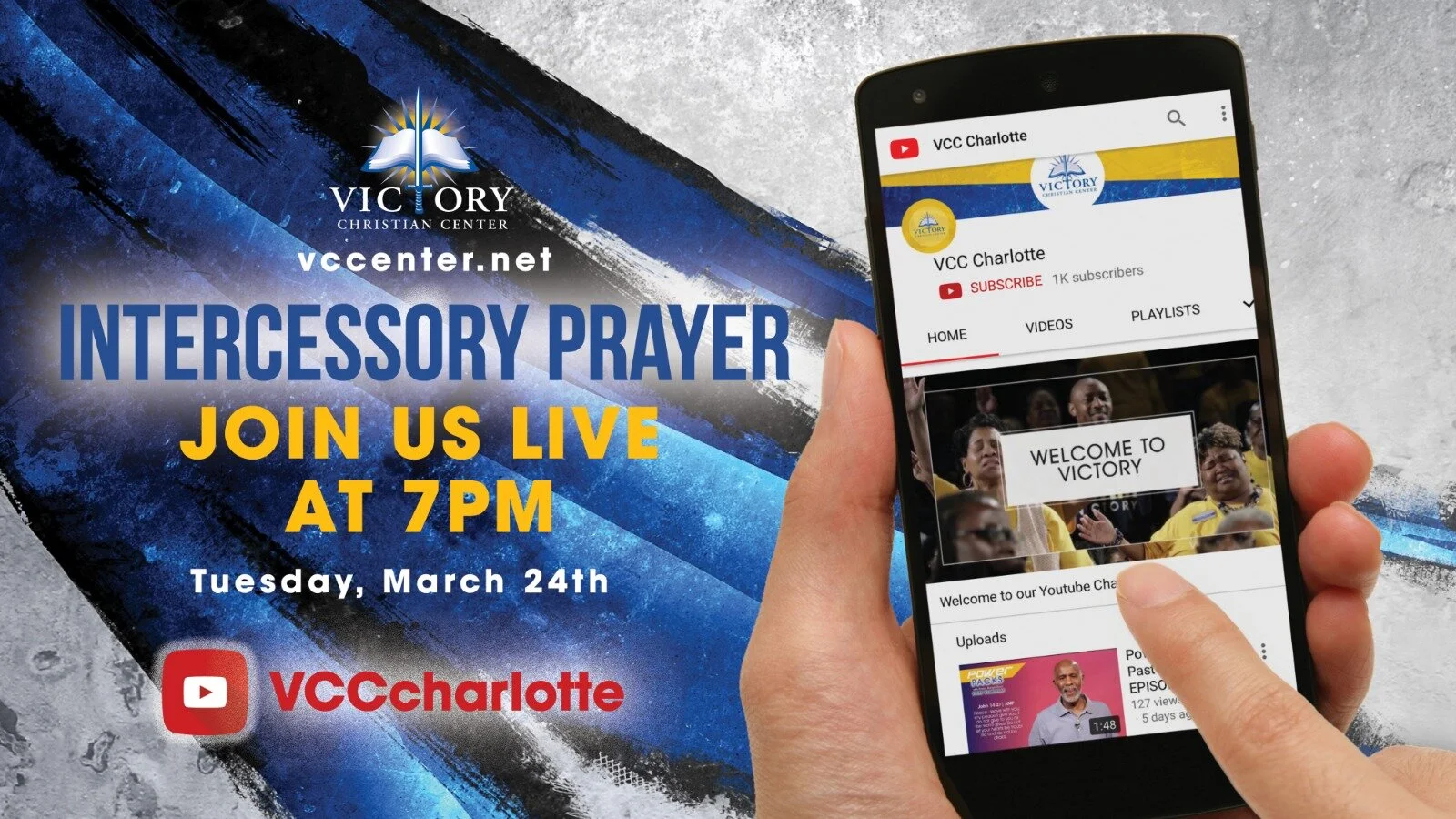 LIVE STREAM - Special Intercessory Prayer 