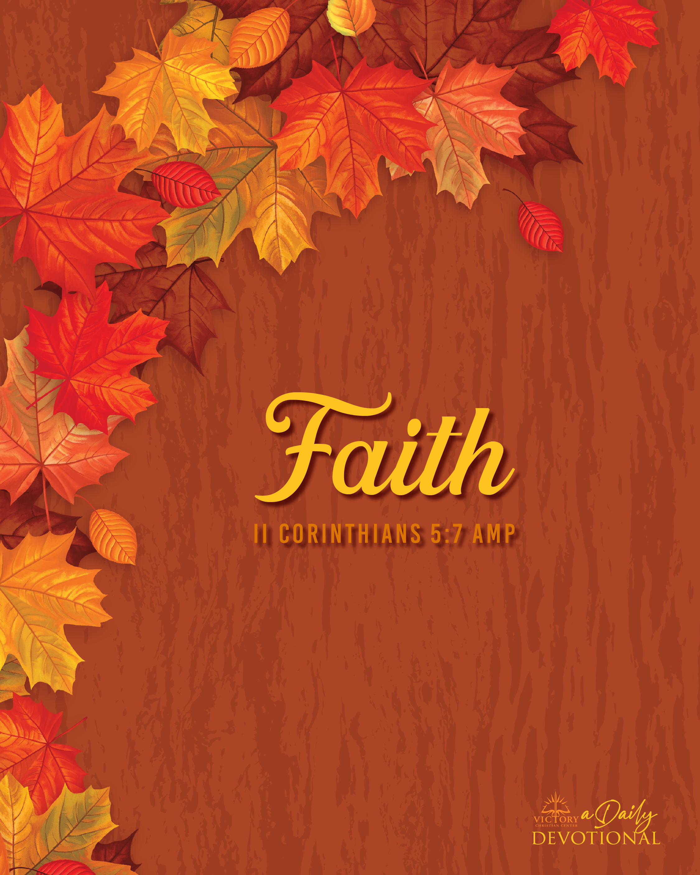 DAILY DEVOTIONAL | November 9th — Victory Christian Center
