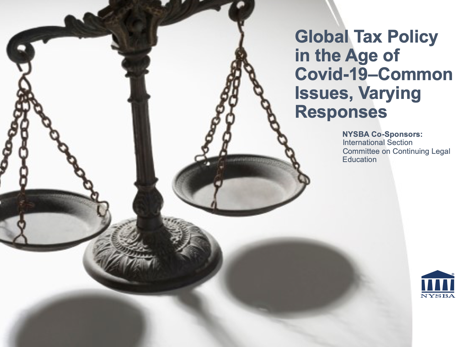 Global Tax Policy in the Age of Covid-19: Common Issues, Varying Responses