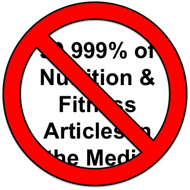 Nutrition and Fitness Articles Oversimplified in Media
