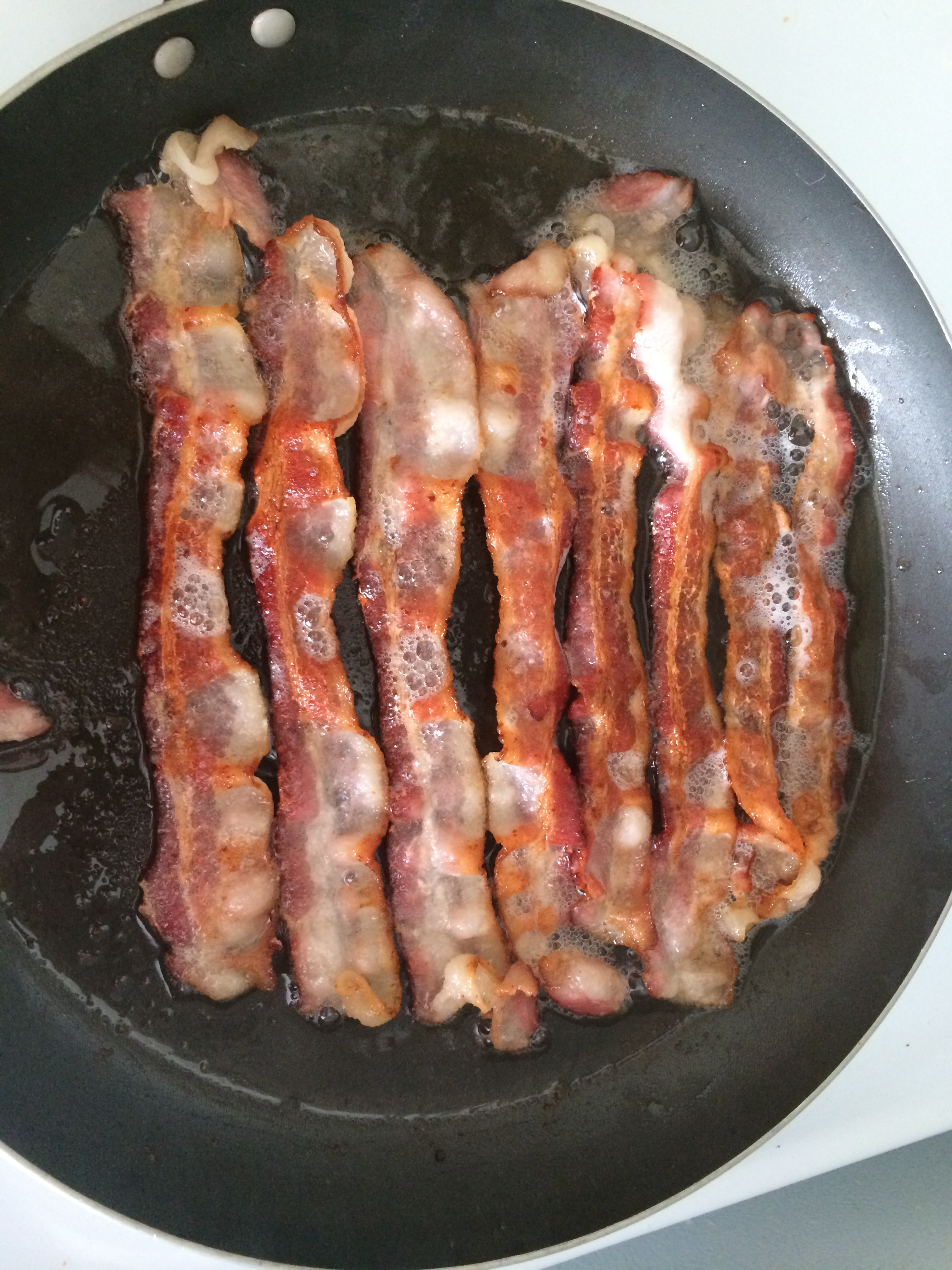 Bacon in Frying Pan