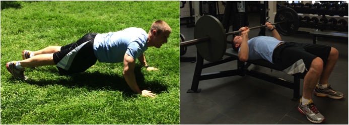 Todd Weber Push Up and Bench Press
