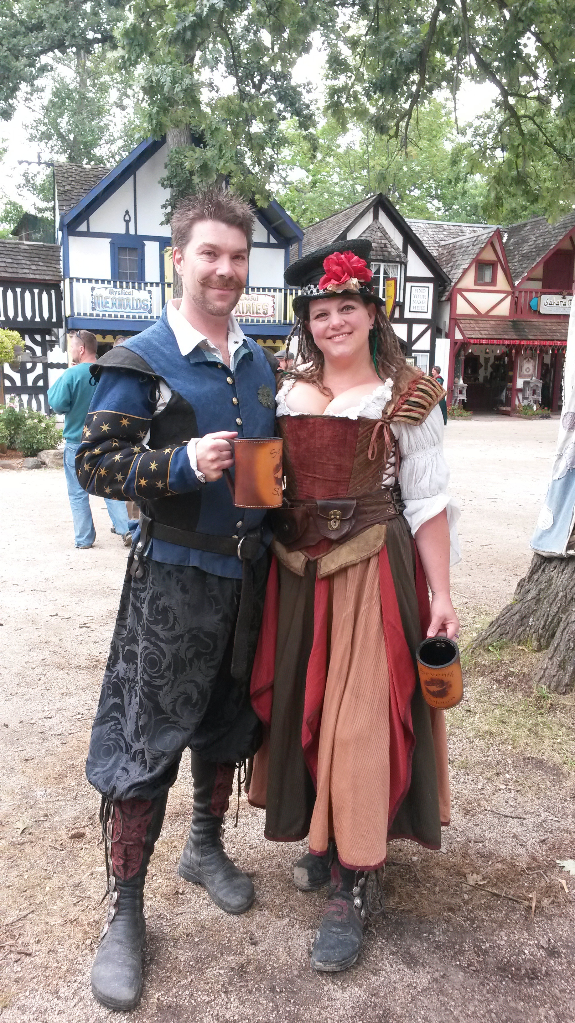 Melissa and Bryan and the Bristol Renaissance Festival 2013