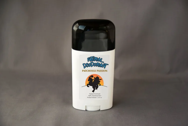 Patchouli aluminum free deodorant