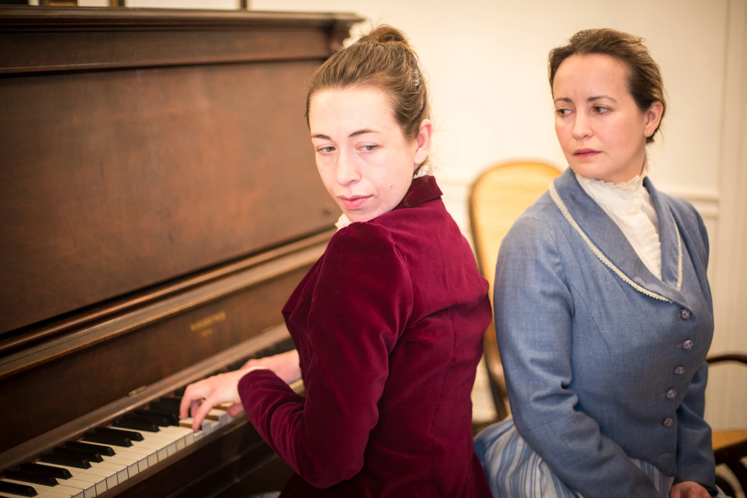Mrs. Daldry (Sarah Finn) & Annie (Michelle LeBlanc) Photography by A. Alexander